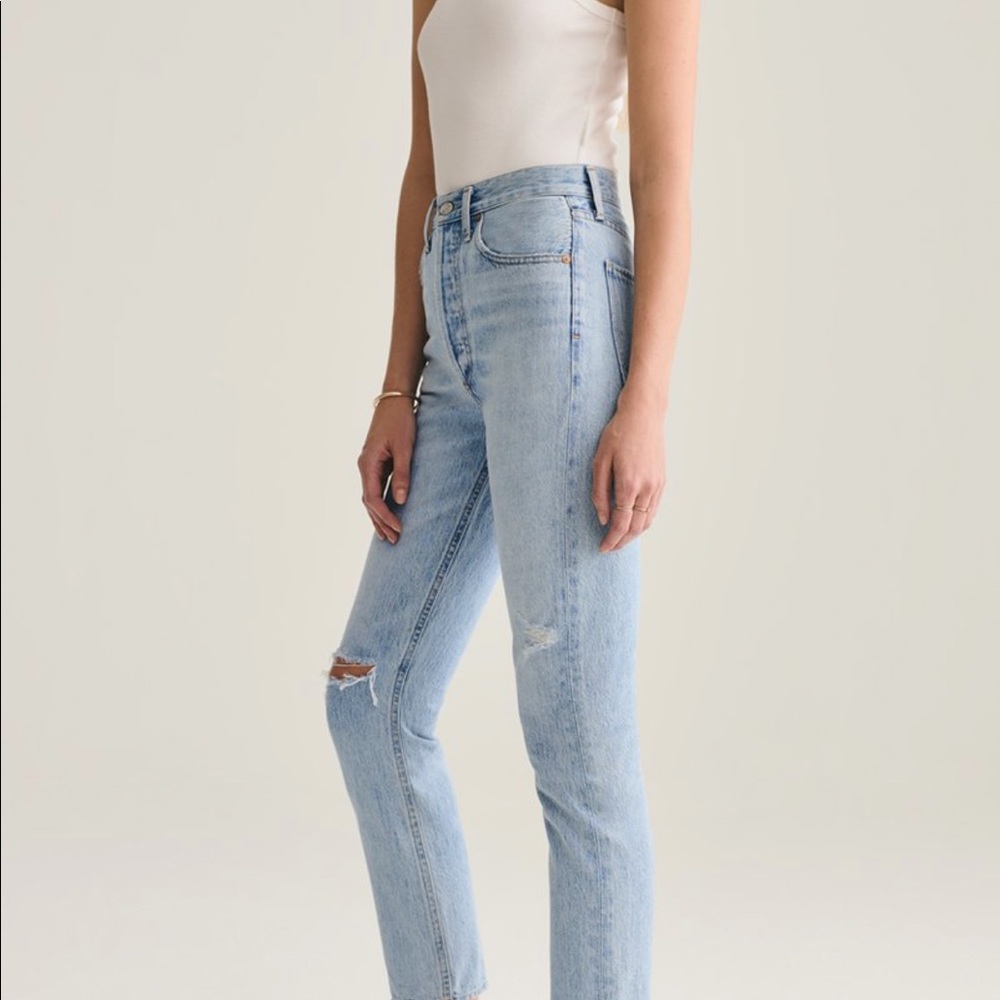 AGOLDE Riley High Rise Jeans - Picture 2 of 4